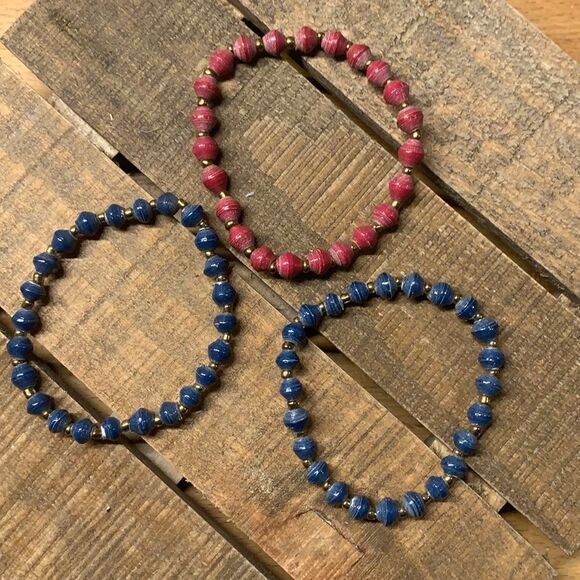 NWT 31 Bits Set of 3 Daphne Bracelets - Picture 4 of 4